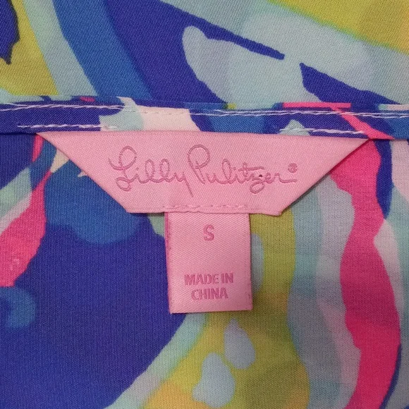 🦄VERY HTF Lilly Pulitzer🦄 - Kimi Silk Dress - Picture 4 of 15